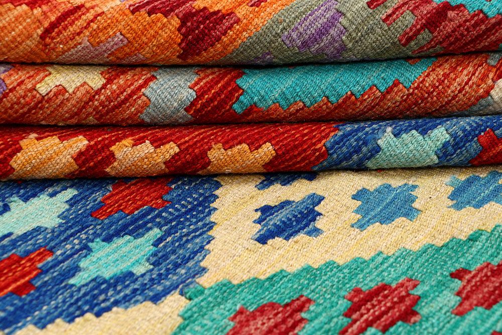 Kilim 4' 9 x 6' 5 - No. 61520 - ALRUG Rug Store