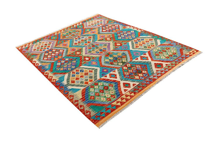 Kilim 5' 1 x 6' 4 - No. 61521 - ALRUG Rug Store