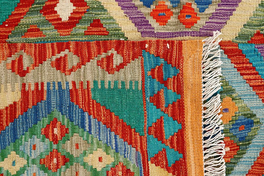 Kilim 5' 1 x 6' 4 - No. 61521 - ALRUG Rug Store
