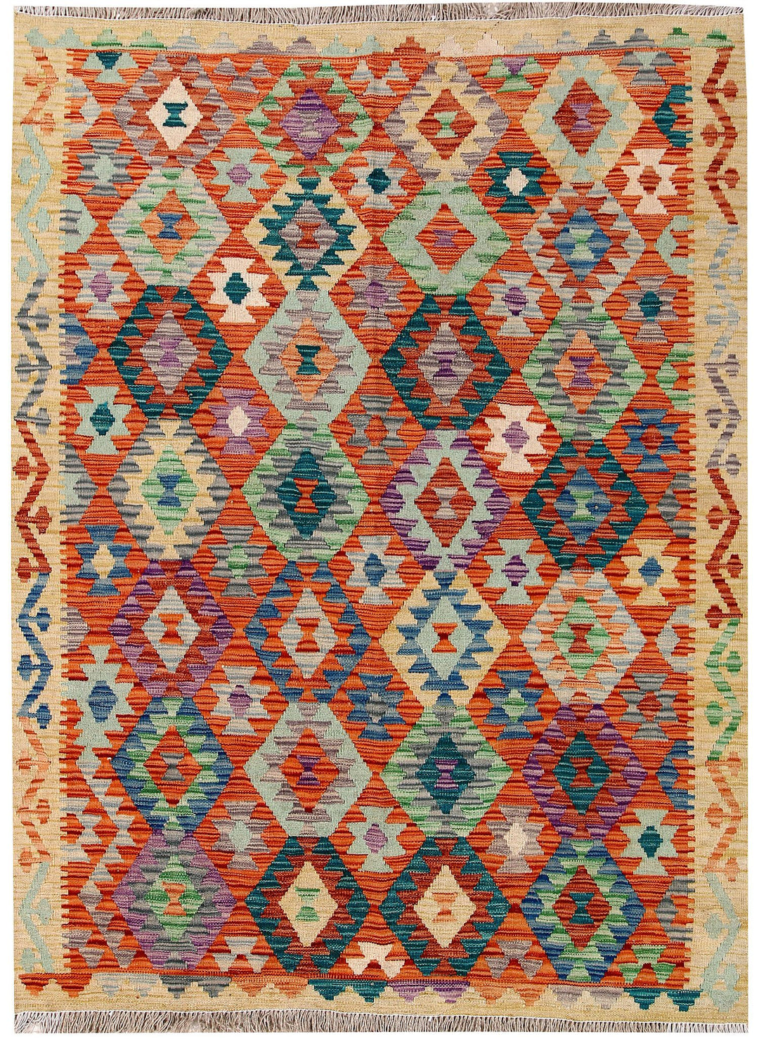 Kilim 5' x 6' 7 - No. 61525 - ALRUG Rug Store