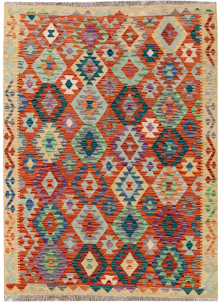 Kilim 5' x 6' 7 - No. 61525 - ALRUG Rug Store