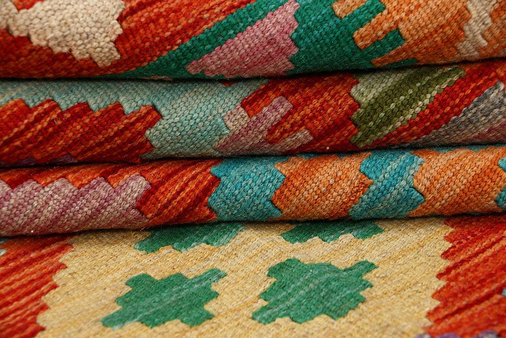 Kilim 5' 1 x 6' 11 - No. 61526 - ALRUG Rug Store