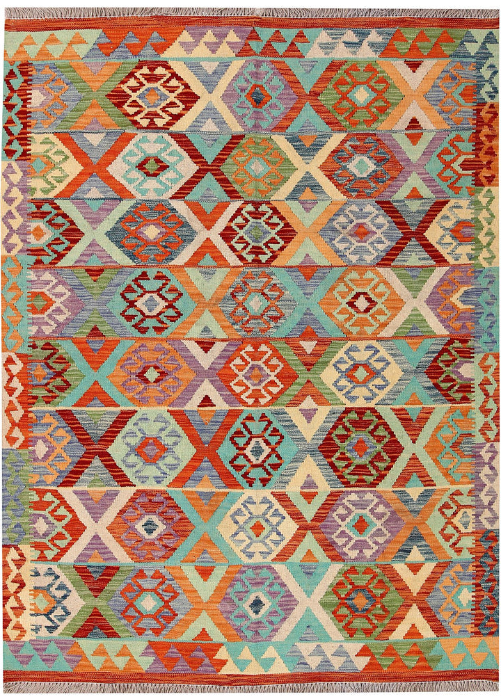 Kilim 5' x 6' 8 - No. 61527 - ALRUG Rug Store