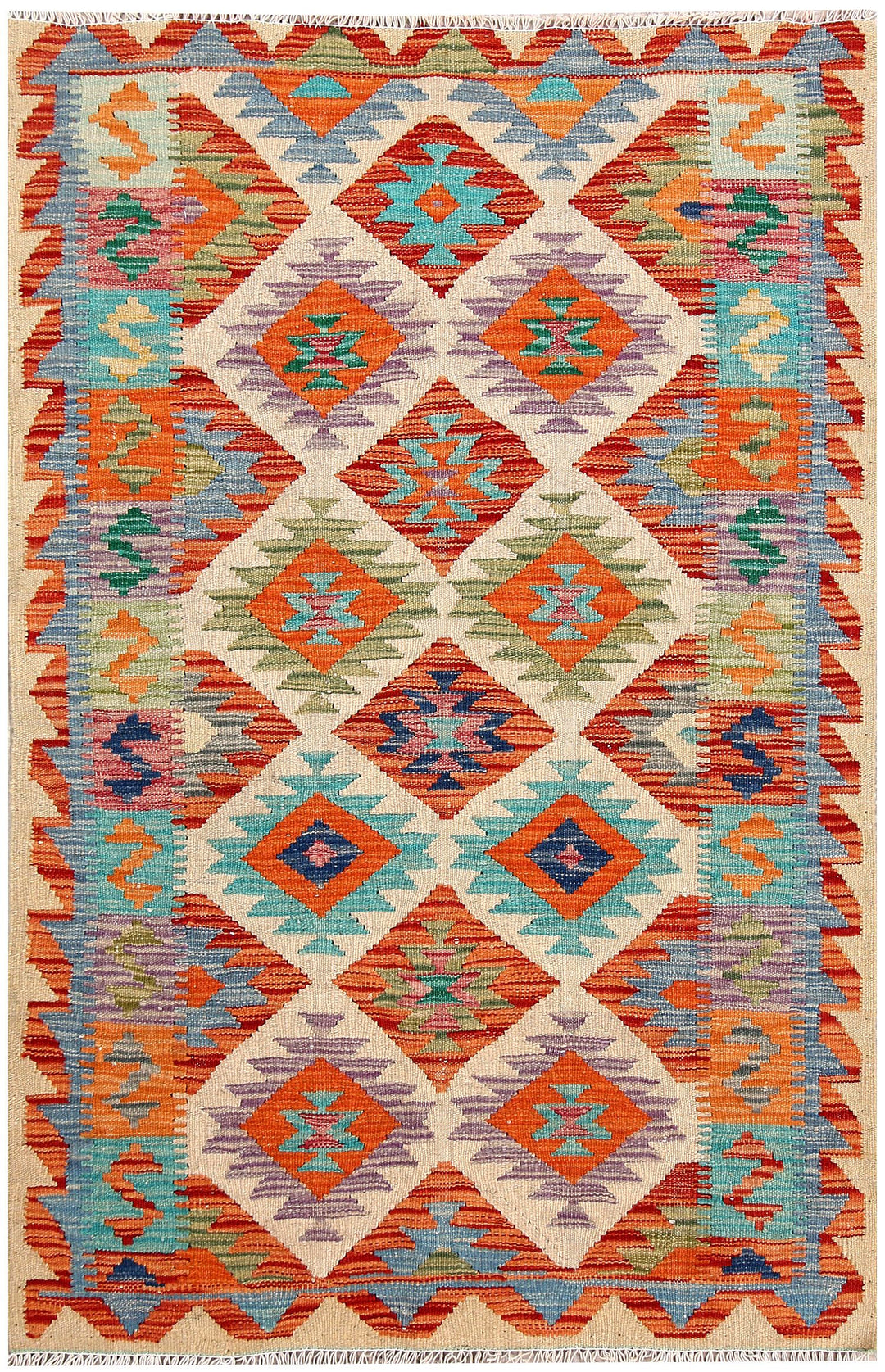 Kilim 3' 3 x 5' - No. 61534 - ALRUG Rug Store