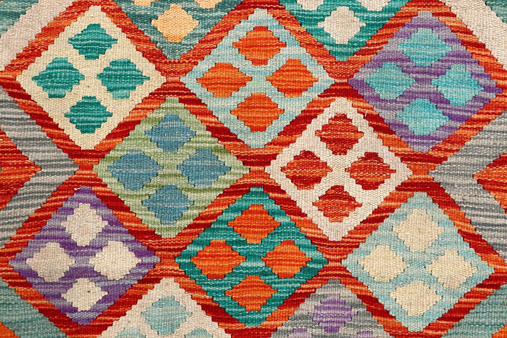 Kilim 3' 5 x 4' 9 - No. 61538 - ALRUG Rug Store