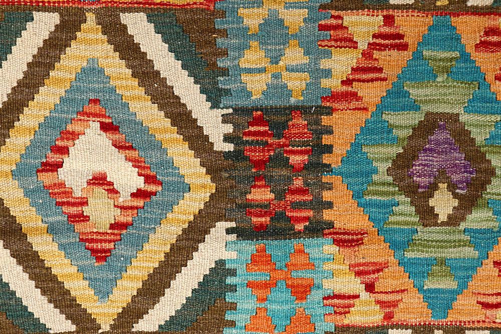 Kilim 3' 4 x 4' 10 - No. 61543 - ALRUG Rug Store