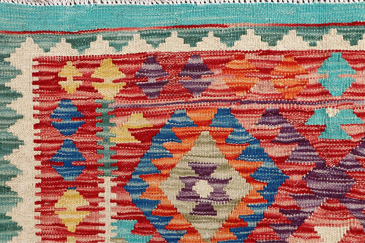 Kilim 3' 4 x 4' 7 - No. 61545 - ALRUG Rug Store