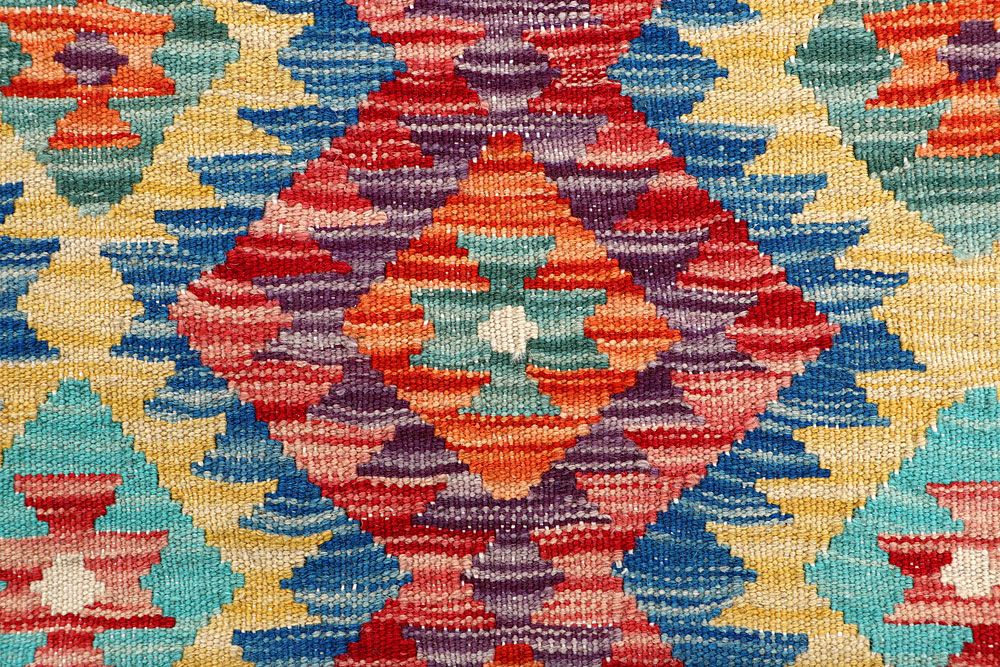 Kilim 3' 4 x 4' 7 - No. 61545 - ALRUG Rug Store