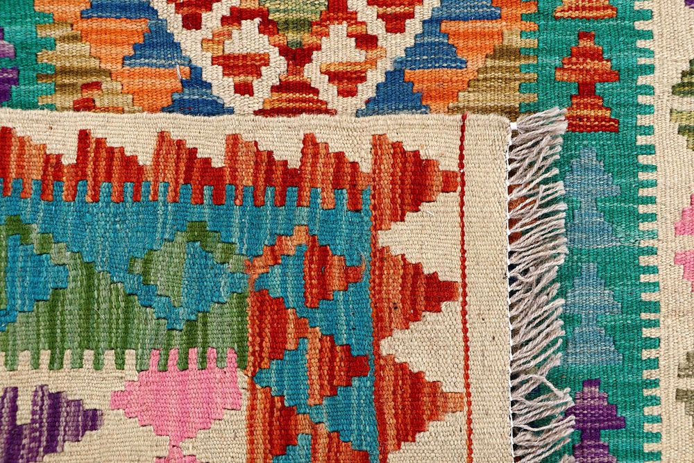 Kilim 3' 5 x 5' - No. 61548 - ALRUG Rug Store