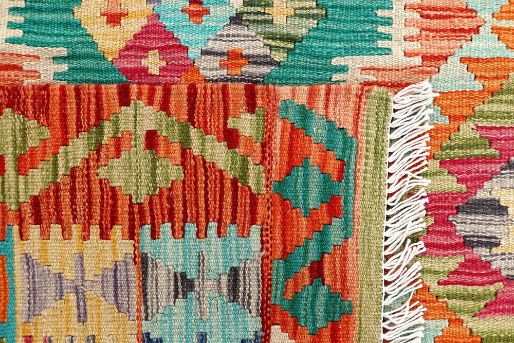 Kilim 3' 4 x 4' 11 - No. 61549 - ALRUG Rug Store