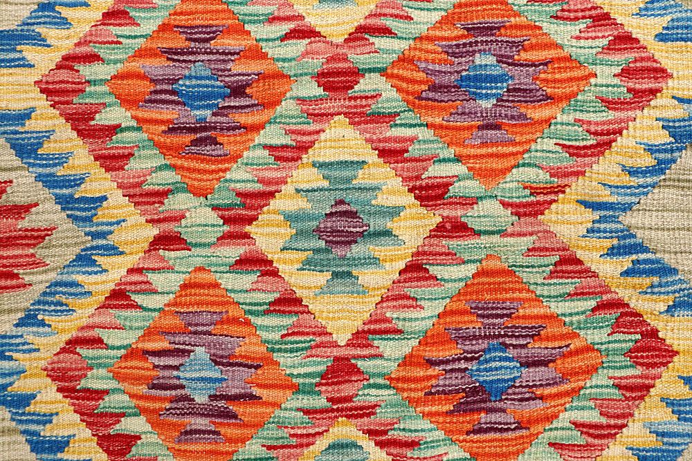 Kilim 3' 5 x 4' 8 - No. 61552 - ALRUG Rug Store