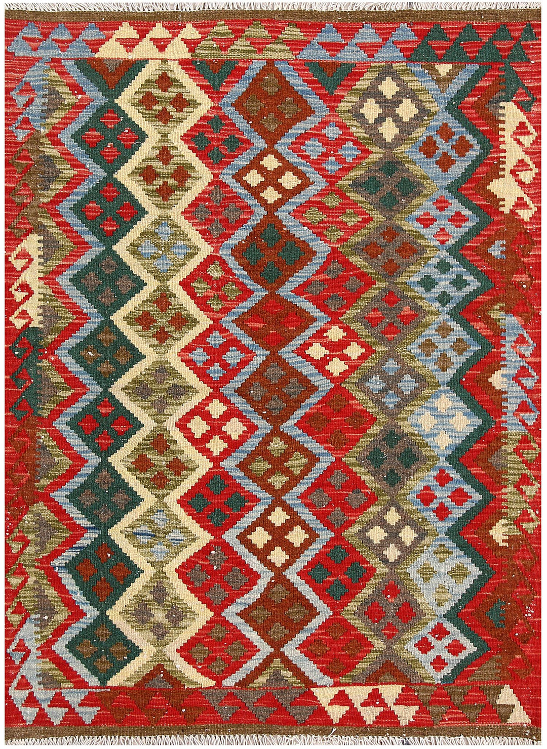 Kilim 3' 5 x 4' 8 - No. 61553 - ALRUG Rug Store