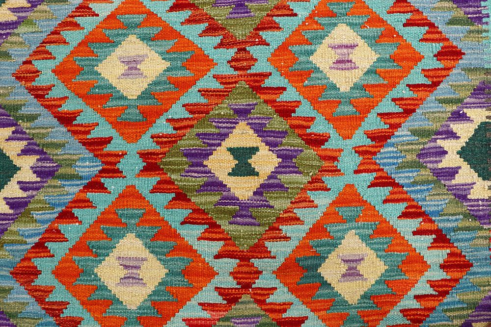 Kilim 3' 3 x 4' 11 - No. 61561 - ALRUG Rug Store