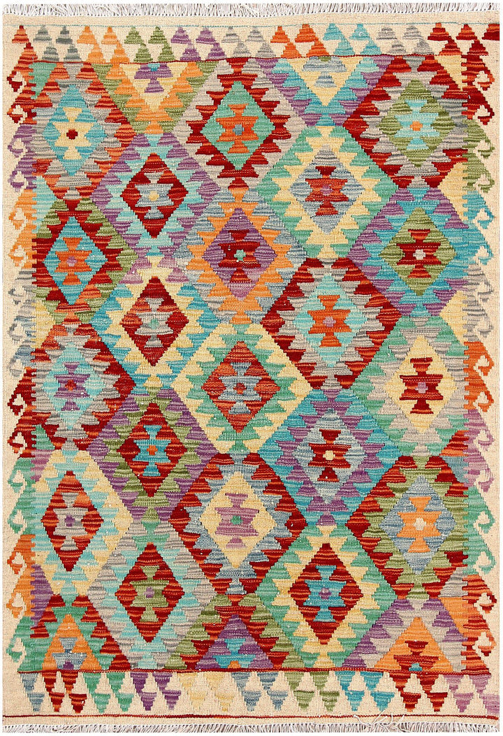 Kilim 3' 3 x 4' 8 - No. 61564 - ALRUG Rug Store