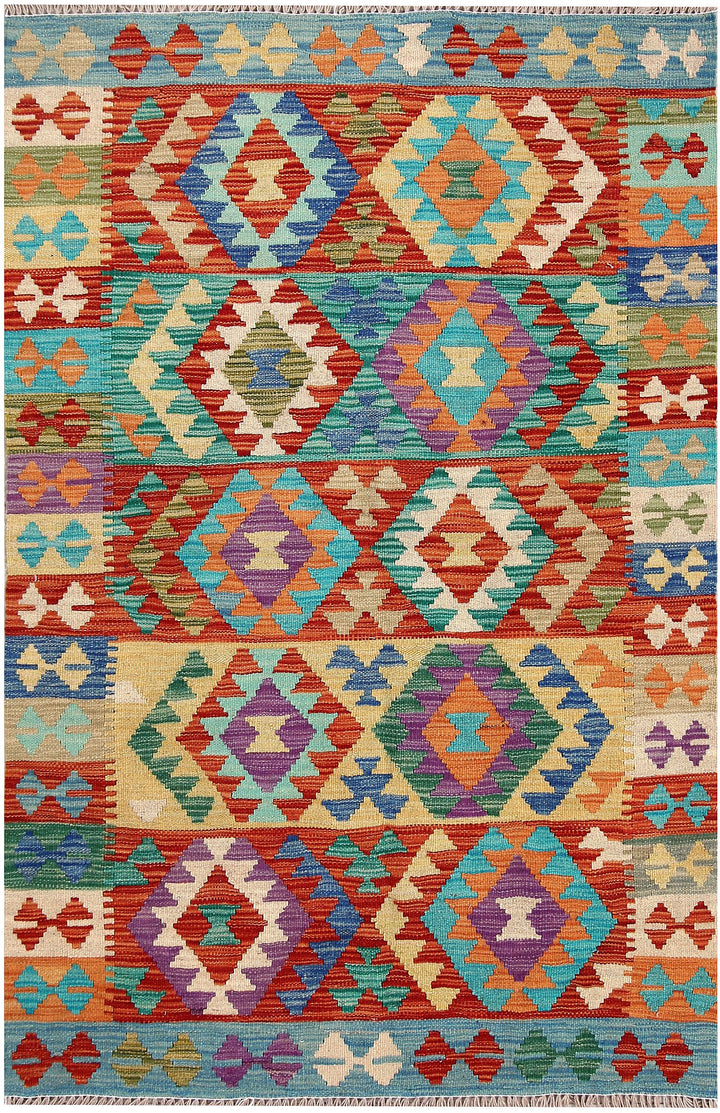 Kilim 3' 4 x 5' 1 - No. 61579 - ALRUG Rug Store