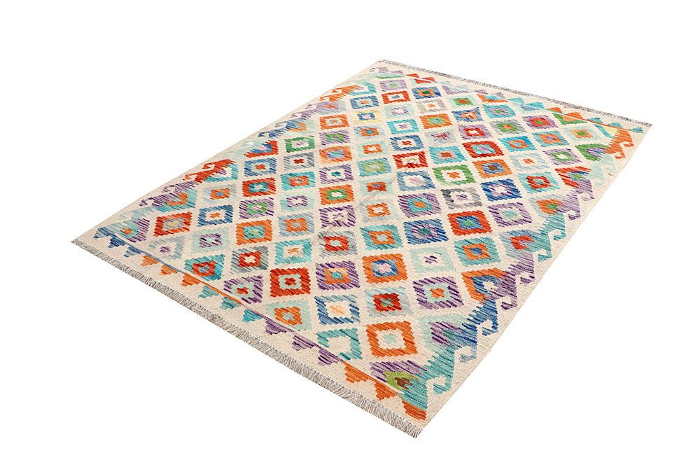 Kilim 4' 11 x 6' 6 - No. 61582 - ALRUG Rug Store