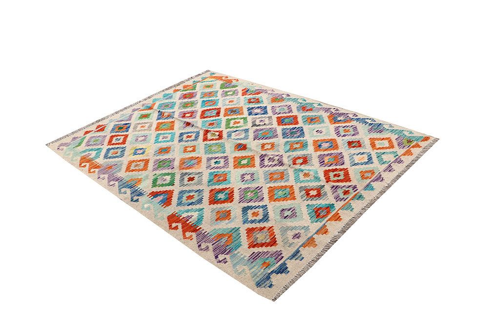 Kilim 4' 11 x 6' 6 - No. 61582 - ALRUG Rug Store