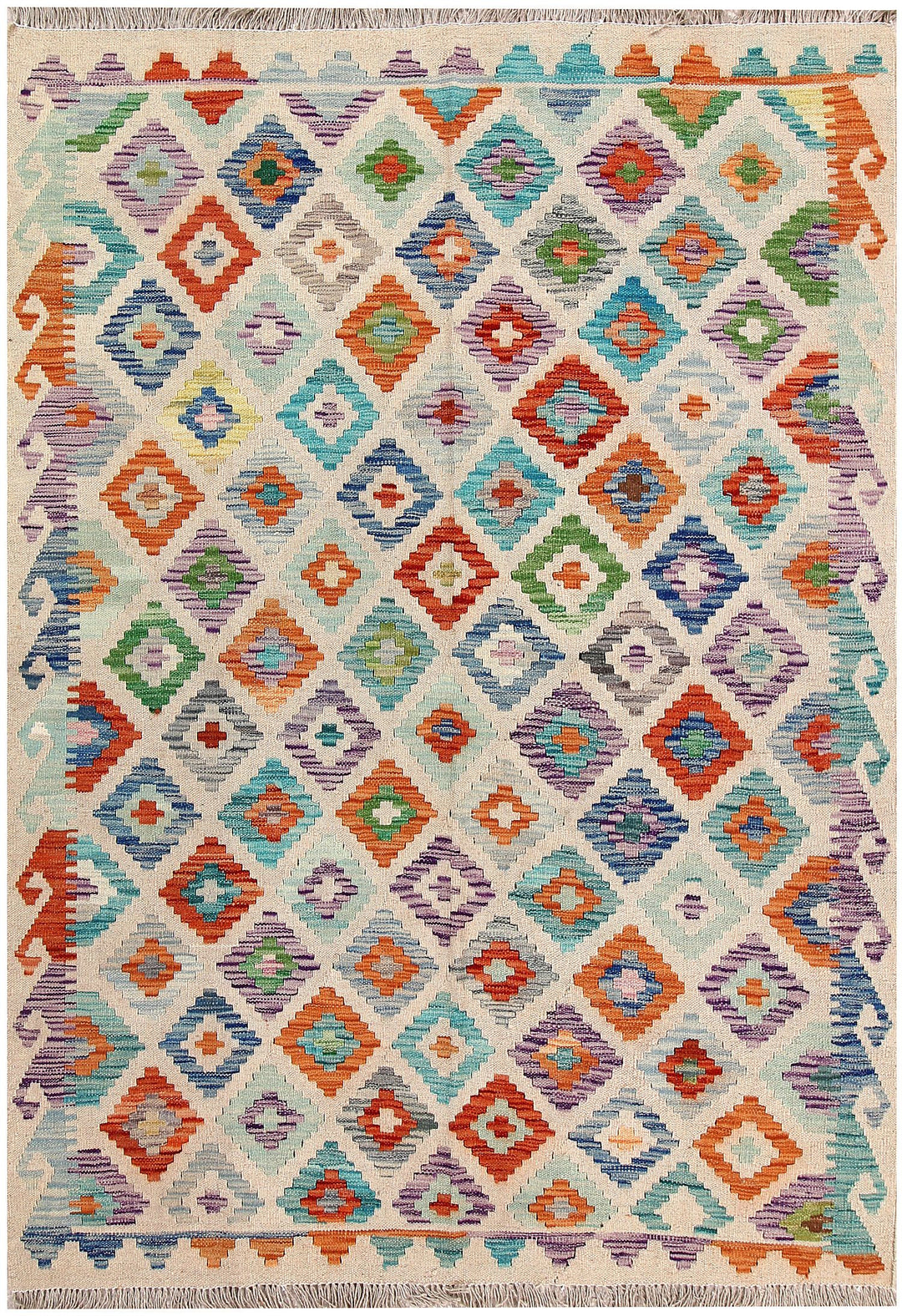 Kilim 4' 11 x 6' 6 - No. 61582 - ALRUG Rug Store