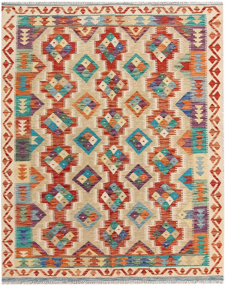 Kilim 4' 11 x 6' 3 - No. 61583 - ALRUG Rug Store