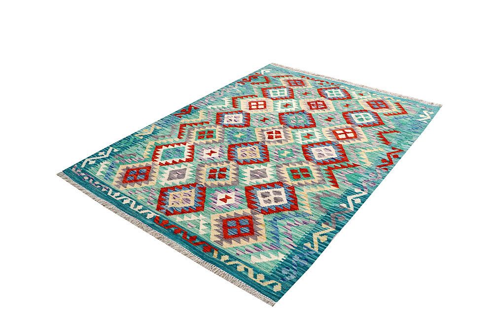 Kilim 5' x 6' 9 - No. 61586 - ALRUG Rug Store