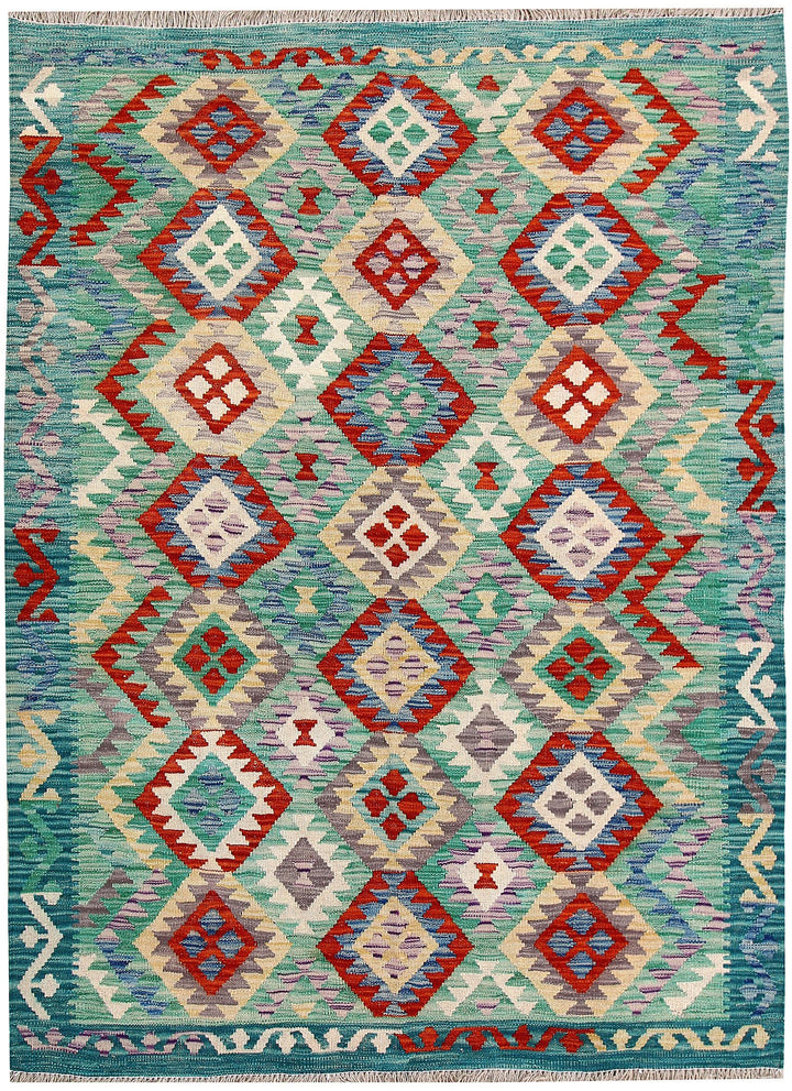 Kilim 5' x 6' 9 - No. 61586 - ALRUG Rug Store