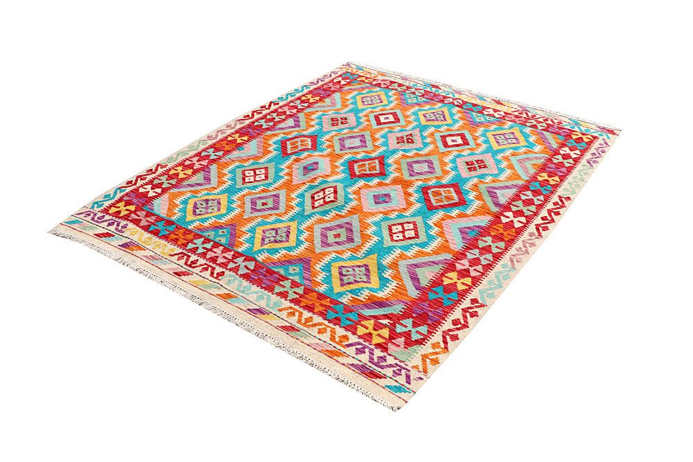 Kilim 4' 11 x 6' 3 - No. 61587 - ALRUG Rug Store