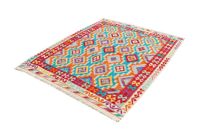 Kilim 4' 11 x 6' 3 - No. 61587 - ALRUG Rug Store