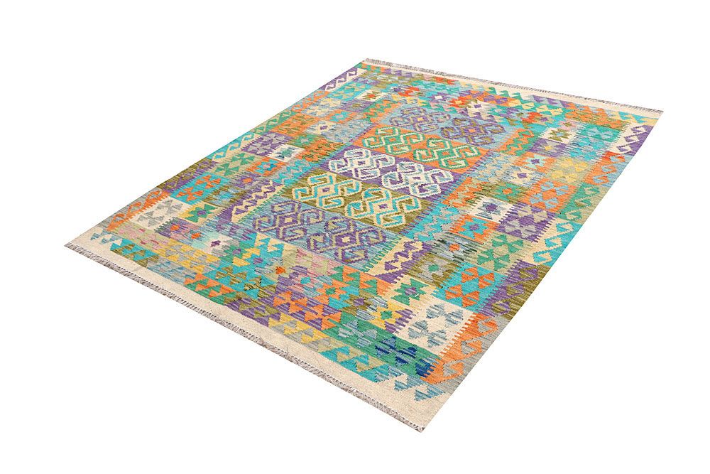 Kilim 5' 1 x 6' 3 - No. 61589 - ALRUG Rug Store
