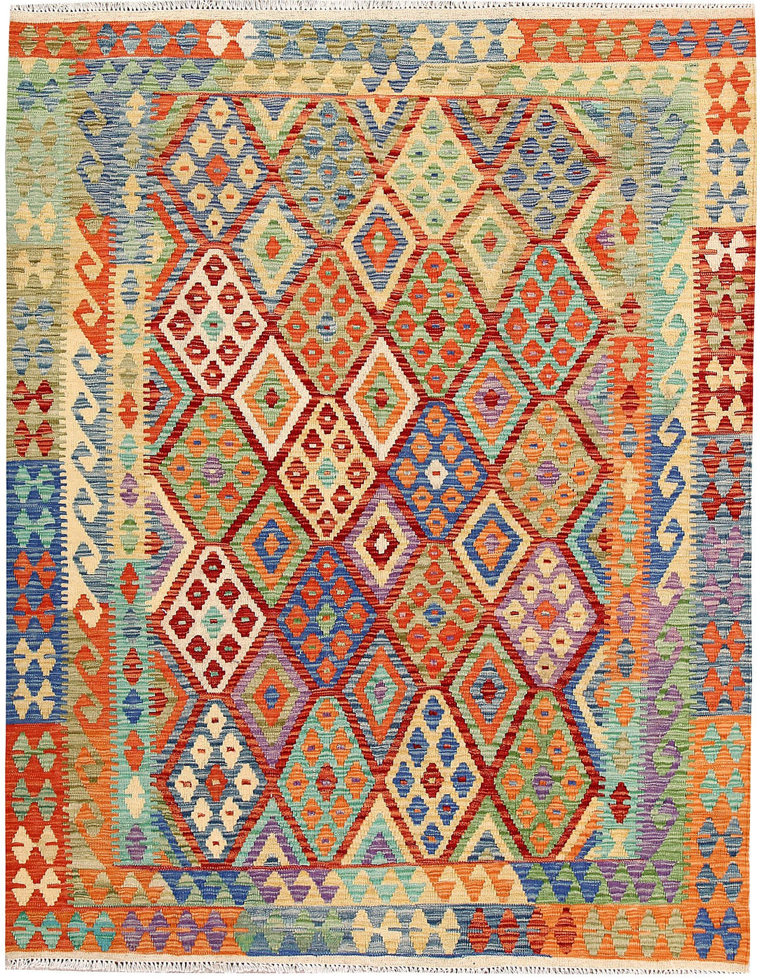 Kilim 5' 4 x 6' 10 - No. 61590 - ALRUG Rug Store