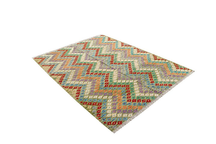 Kilim 4' 11 x 6' 4 - No. 61591 - ALRUG Rug Store