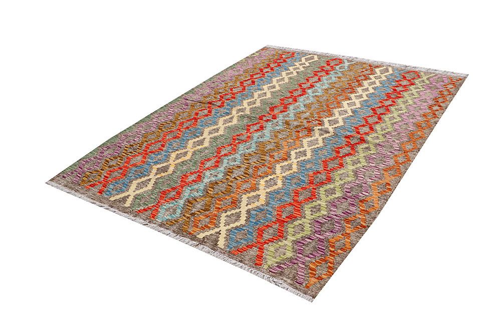 Kilim 5' 3 x 6' 8 - No. 61592 - ALRUG Rug Store