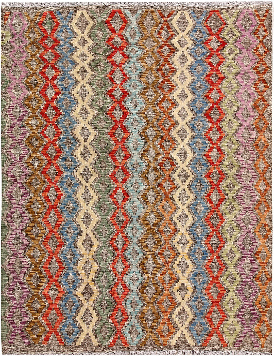 Kilim 5' 3 x 6' 8 - No. 61592 - ALRUG Rug Store