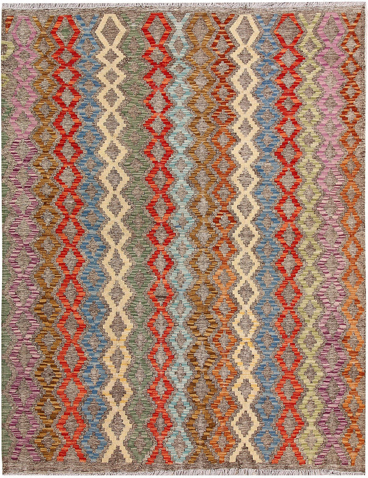 Kilim 5' 3 x 6' 8 - No. 61592 - ALRUG Rug Store