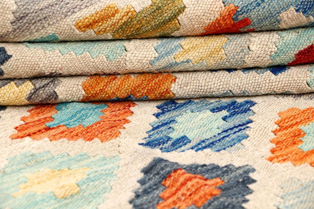 Kilim 4' 10 x 6' 3 - No. 61593 - ALRUG Rug Store