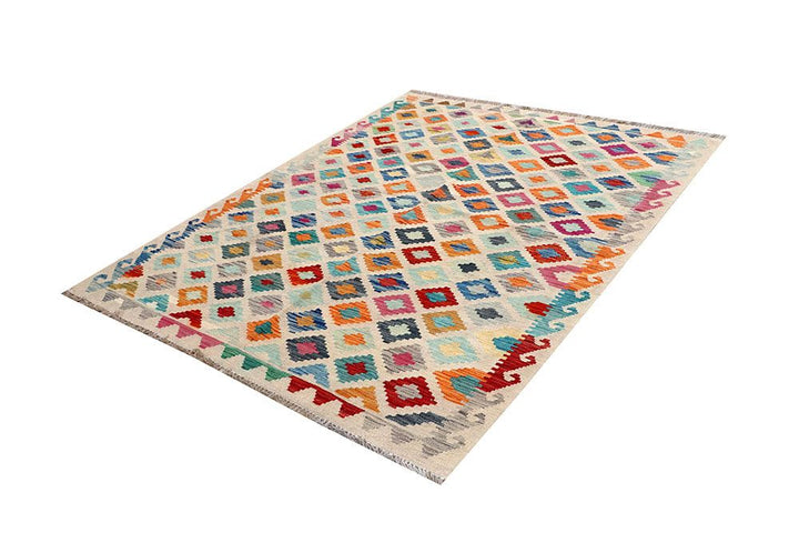 Kilim 4' 10 x 6' 3 - No. 61593 - ALRUG Rug Store