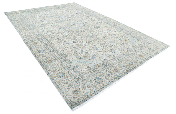 Kashan 8’ 7″ x 12’ 7″ - No. AV15020 - ALRUG Rug Store