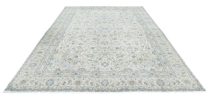 Kashan 8’ 7″ x 12’ 7″ - No. AV15020 - ALRUG Rug Store