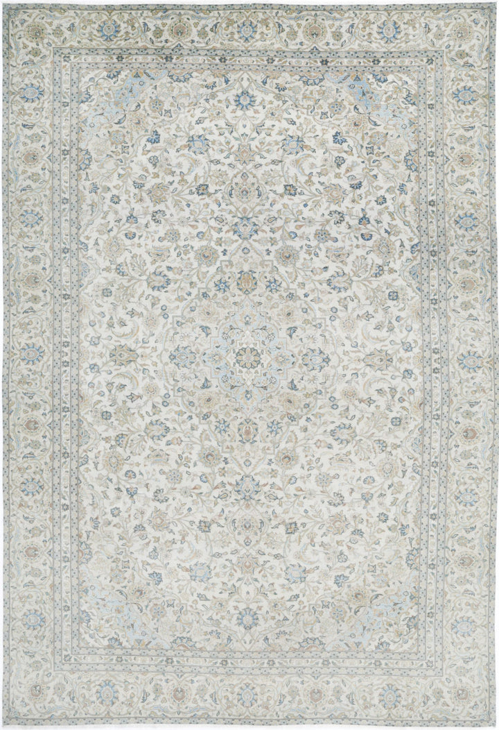 Kashan 8’ 7″ x 12’ 7″ - No. AV15020 - ALRUG Rug Store