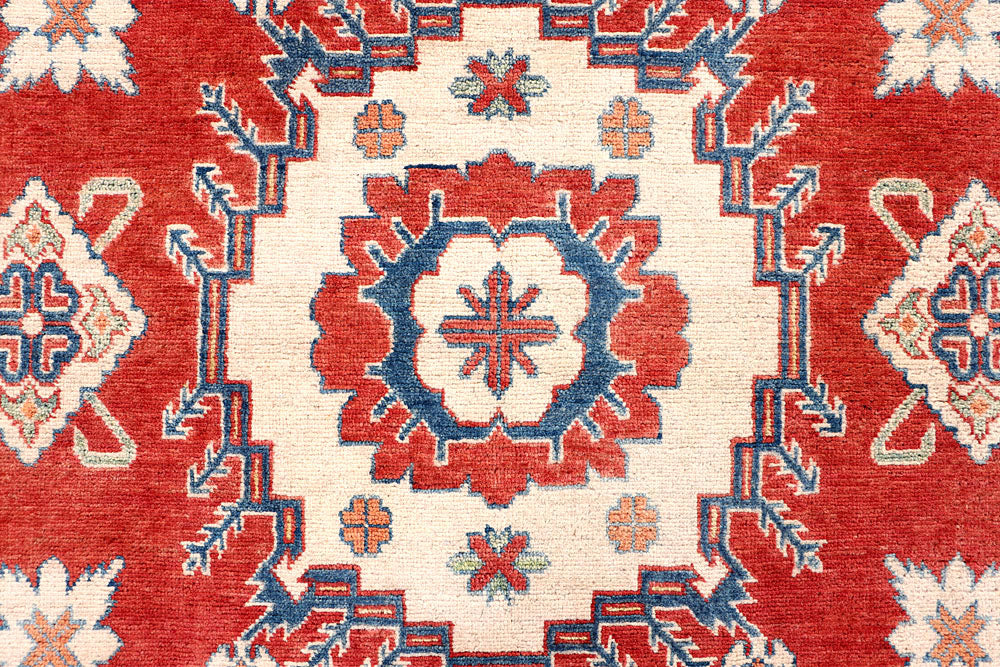 Firebrick Kazak 5' 1 x 6' 8 - No. 61609 - ALRUG Rug Store