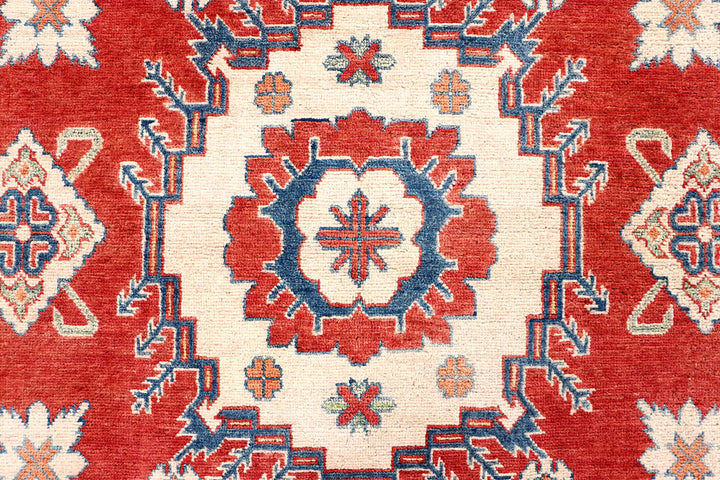 Firebrick Kazak 5' 1 x 6' 8 - No. 61609 - ALRUG Rug Store