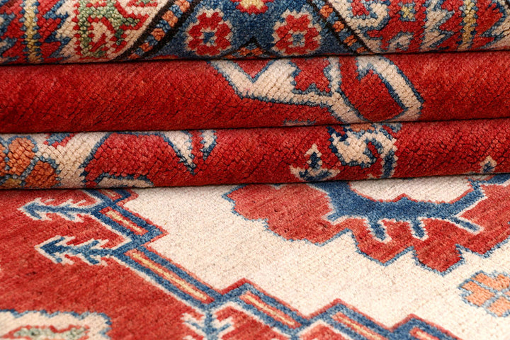 Firebrick Kazak 5' 1 x 6' 8 - No. 61609 - ALRUG Rug Store