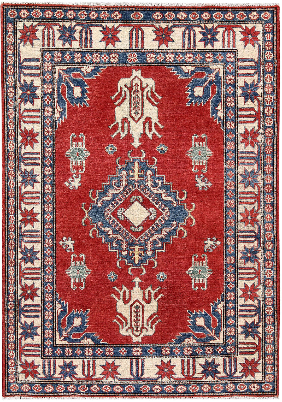 Kazak 4' 4 x 6' 1 - No. 61612 - ALRUG Rug Store
