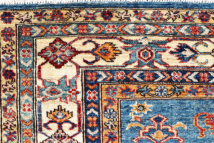 Steel Blue Kazak 5' 7 x 5' 10 - No. 61619 - ALRUG Rug Store