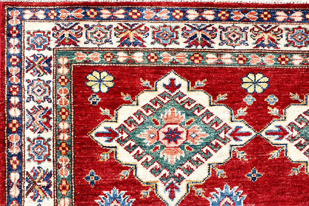 Firebrick Kazak 4' 11 x 6' 5 - No. 61644 - ALRUG Rug Store