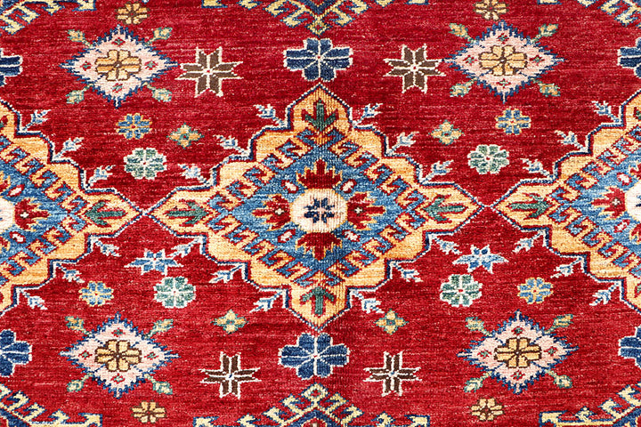Firebrick Kazak 4' 11 x 6' 5 - No. 61644 - ALRUG Rug Store
