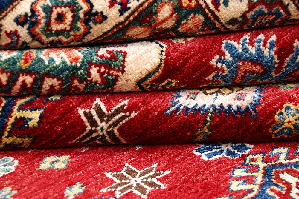 Firebrick Kazak 4' 11 x 6' 5 - No. 61644 - ALRUG Rug Store