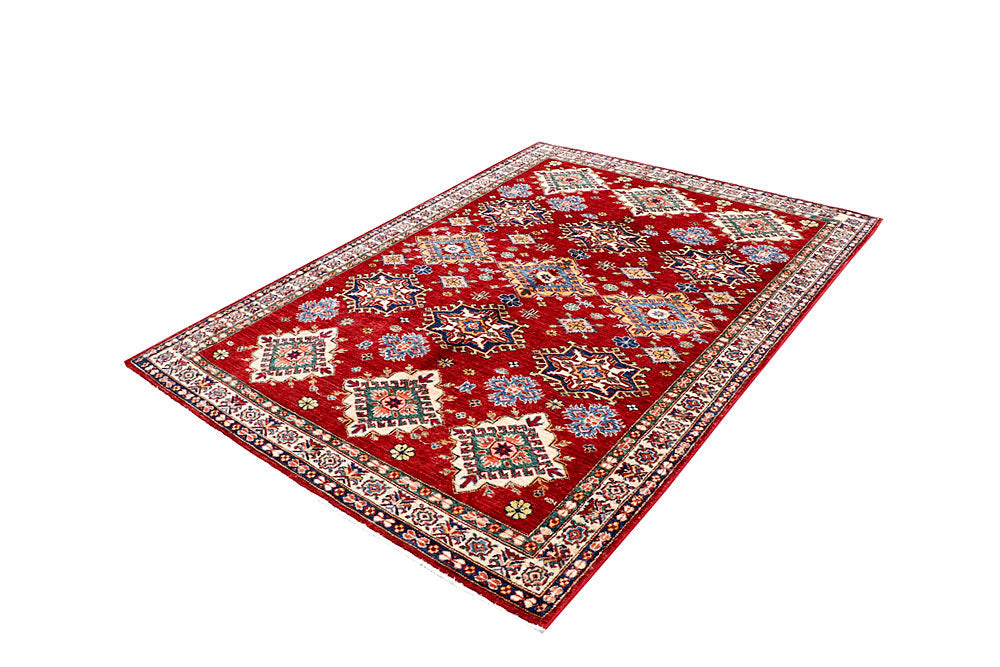 Firebrick Kazak 4' 11 x 6' 5 - No. 61644 - ALRUG Rug Store