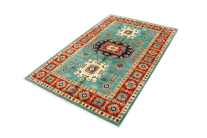 Kazak 4' x 6' 2 - No. 61648 - ALRUG Rug Store