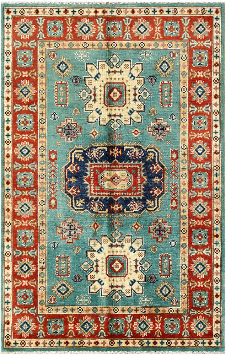 Kazak 4' x 6' 2 - No. 61648 - ALRUG Rug Store