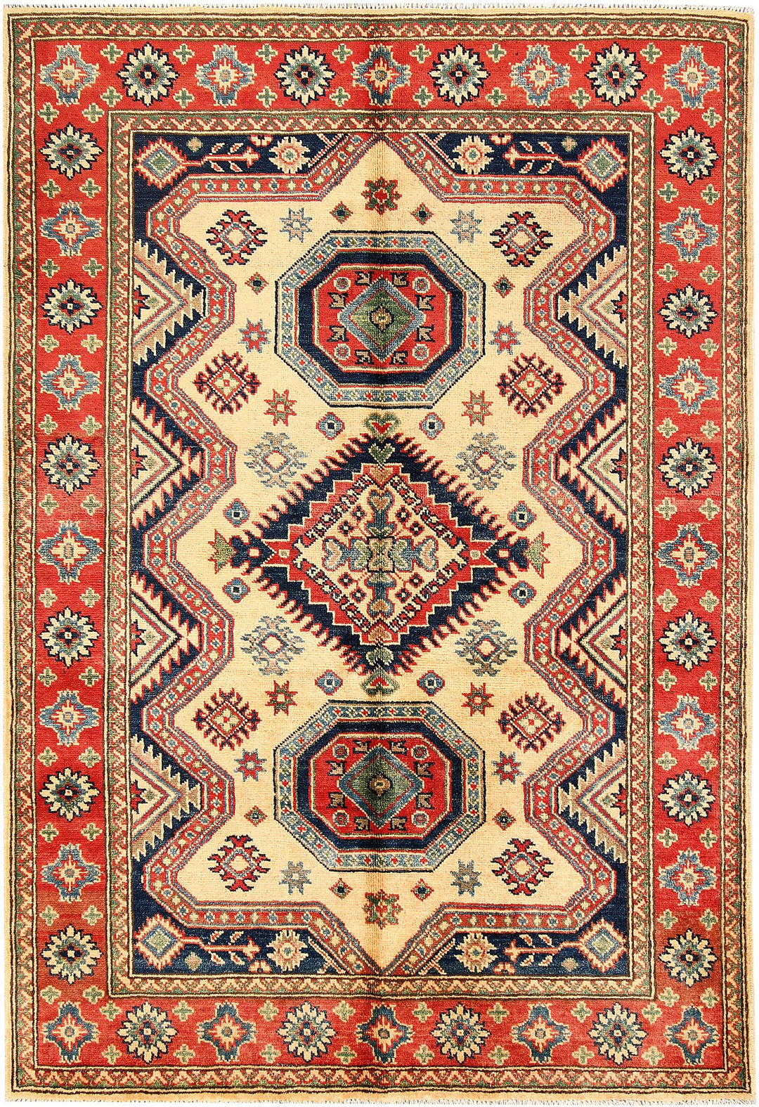 Kazak 4' x 5' 10 - No. 61649 - ALRUG Rug Store